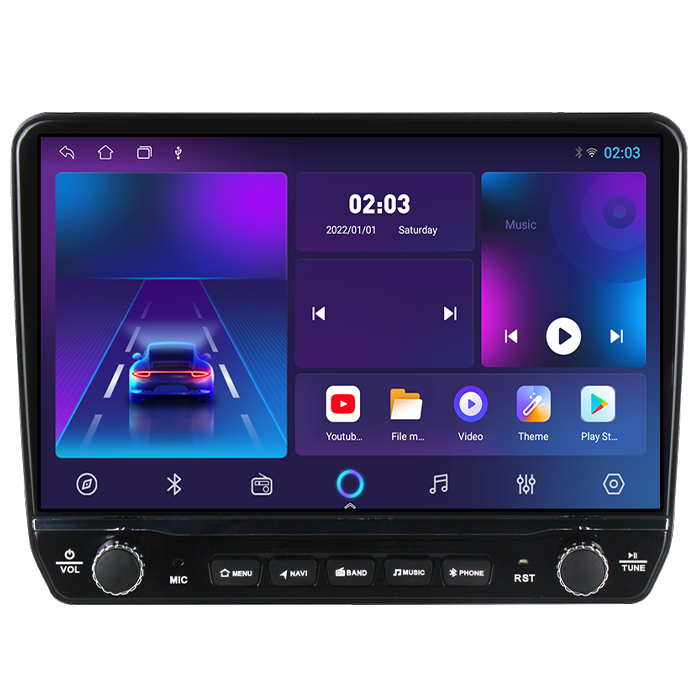 Navigatie dedicata Mitsubishi Airtrek Outlander 2001-2005 Tesla cu butoane rotative model 2024, 4GB RAM 64GB ROM, Procesor Quadcore, Android 14, Display QLED 10", DSP, Carplay&Android Auto [5]