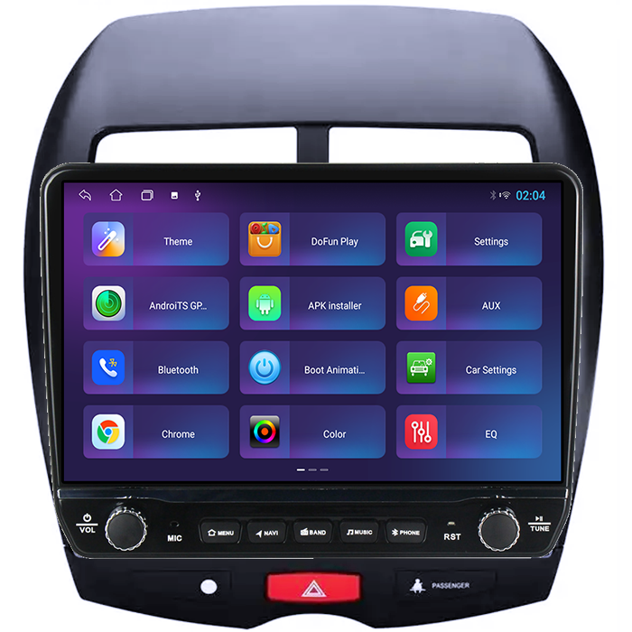 Navigatie dedicata Mitsubishi ASX 2010-2019 Tesla cu butoane rotative model 2024, 4GB RAM 64GB ROM, Procesor Quadcore, Android 14, Display QLED 10", DSP, Carplay&Android Auto [4]