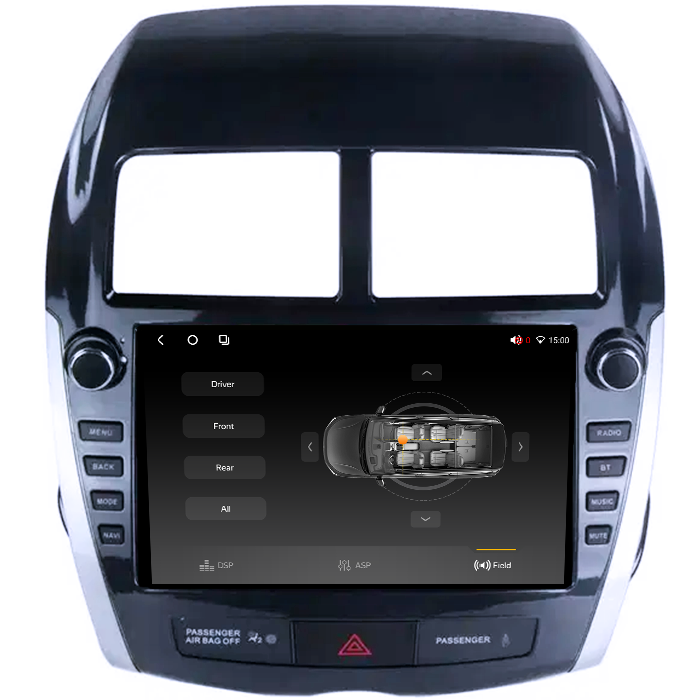 Navigatie dedicata Mitsubishi ASX 2010-2016, 4GB RAM 64GB ROM, Quadcore, Android 14, Display QLED 1K 9", DSP, Carplay&Android Auto, Suport camere AHD [2]