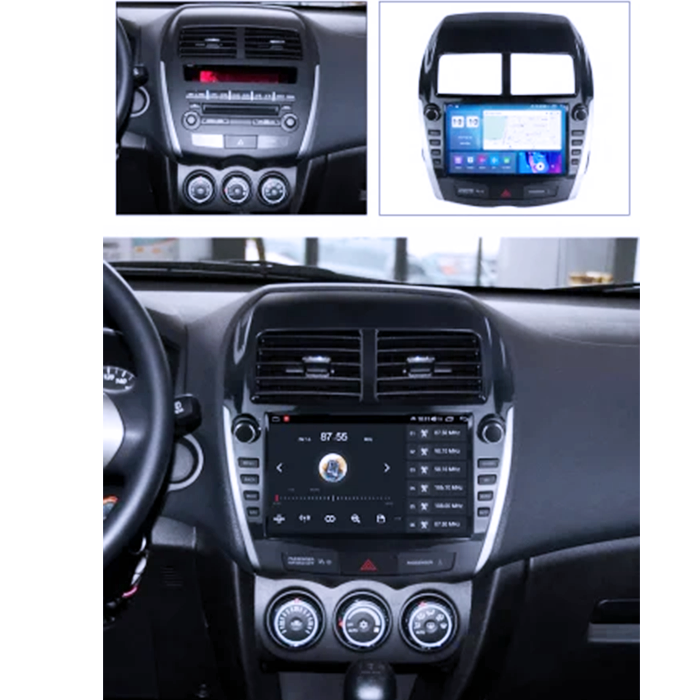 Navigatie dedicata Mitsubishi ASX 2010-2016, 4GB RAM 64GB ROM, Quadcore, Android 14, Display QLED 1K 9", DSP, Carplay&Android Auto, Suport camere AHD [4]