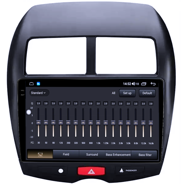 Navigatie dedicata Mitsubishi ASX 2010-2019, 8GB RAM 128GB ROM, Octacore, Platforma 7862,Android 14, Display QLED 10", Suporta camera 360", DSP, Carplay& [8]