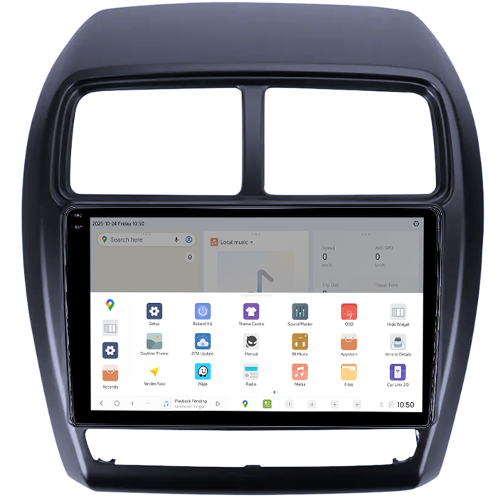 Navigatie dedicata Mitsubishi ASX 2016-2022, DUDU3, 4GB RAM 64GB ROM, Octacore, Platforma 8581, Android, Display QLED 10", DSP, Carplay&AndroidAuto [3]