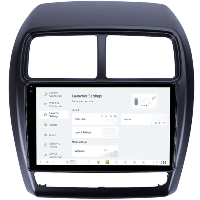Navigatie dedicata Mitsubishi ASX 2016-2022, DUDU3, 4GB RAM 64GB ROM, Octacore, Platforma 8581, Android, Display QLED 10", DSP, Carplay&AndroidAuto [5]
