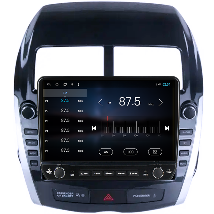 Navigatie dedicata Mitsubishi ASX 2010-2019 Tesla cu butoane rotative model 2024, 4GB RAM 64GB ROM, Procesor Quadcore, Android 14, Display QLED 10", DSP, Carplay&Android Auto [3]