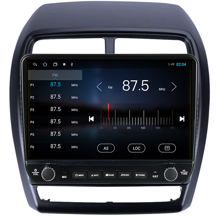 Navigatie dedicata Mitsubishi ASX 2016-2022 Tesla cu butoane rotative model 2024, 4GB RAM 64GB ROM, Procesor Quadcore, Android 14, Display QLED 10", DSP, Carplay&Android Auto [3]