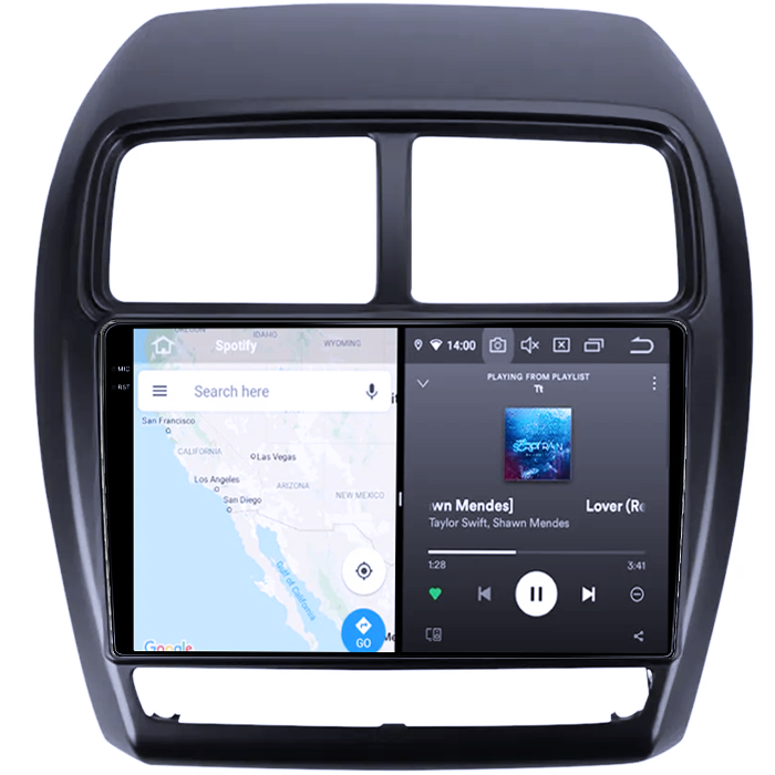 Navigatie dedicata Mitsubishi ASX 2016-2022, 8GB RAM 128GB ROM, Octacore, Platforma 7862,Android 14, Display QLED 9", Suporta camera 360", DSP, Carplay&Android Auto, SIM 4G, Ventilator Activ [9]