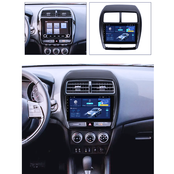 Navigatie dedicata Mitsubishi ASX 2016-2022, 8GB RAM 128GB ROM, Octacore, Platforma 7862,Android 14, Display QLED 9", Suporta camera 360", DSP, Carplay&Android Auto, SIM 4G, Ventilator Activ [7]