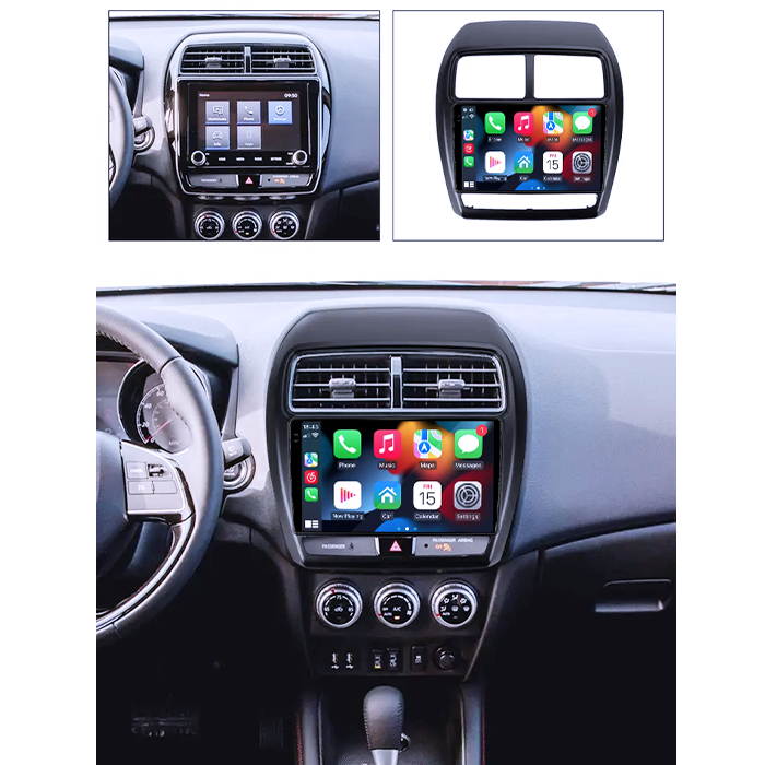 Navigatie dedicata Mitsubishi ASX 2016-2022, 8GB RAM 128GB ROM, Octacore, Platforma 7862,Android 14, Display QLED 9", Suporta camera 360", DSP, Carplay&Android Auto, SIM 4G, Ventilator Activ [8]