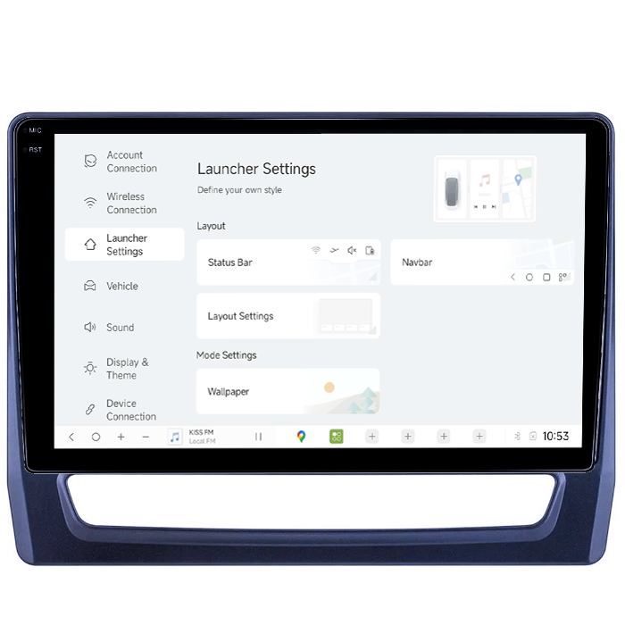 Navigatie dedicata Mitsubishi ASX 2019+, DUDU3, 4GB RAM 64GB ROM, Octacore, Platforma 8581, Android, Display QLED 10", DSP, Carplay&AndroidAuto [5]