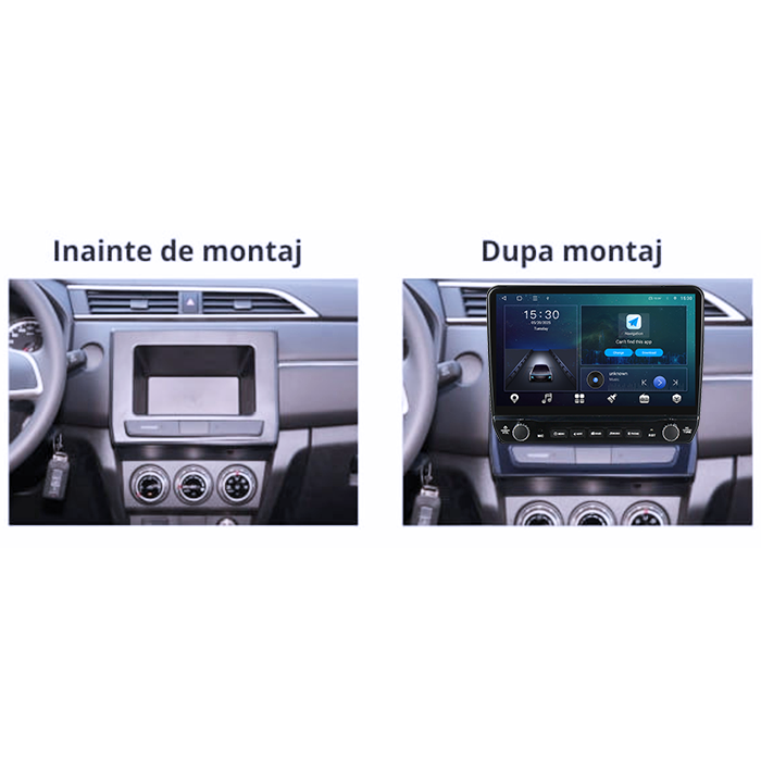 Navigatie dedicata Mitsubishi ASX 2019+ Tesla cu butoane rotative model 2024, 4GB RAM 64GB ROM, Procesor Quadcore, Android 14, Display QLED 10", DSP, Carplay&Android Auto [7]
