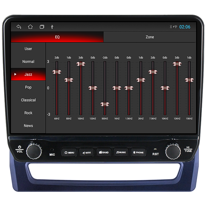 Navigatie dedicata Mitsubishi ASX 2019+ Tesla cu butoane rotative model 2024, 4GB RAM 64GB ROM, Procesor Quadcore, Android 14, Display QLED 10", DSP, Carplay&Android Auto [2]