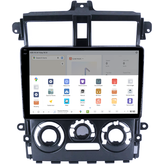 Navigatie dedicata Mitsubishi Colt Plus 2007-2012, DUDU3, 4GB RAM 64GB ROM, Octacore, Platforma 8581, Android, Display QLED 10", DSP, Carplay&AndroidAuto [3]