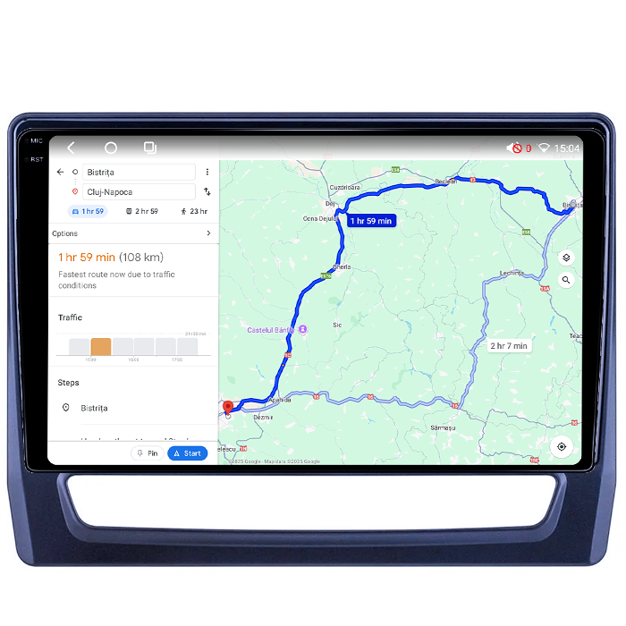 Navigatie dedicata Mitsubishi ASX 2019+, 4GB RAM 32GB ROM, Octacore, Android 14, Display QLED 1K 9", DSP, Carplay&Android Auto, SIM 4G, Bluetooth, Ventilator Activ [5]
