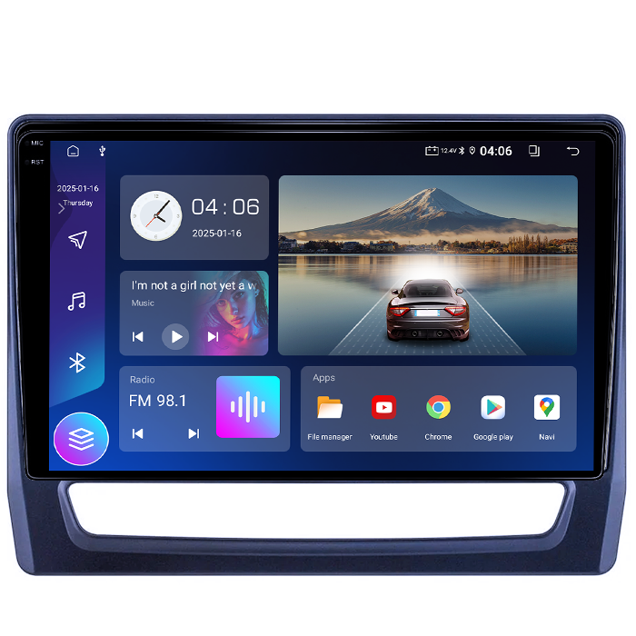 Navigatie dedicata Mitsubishi ASX dupa 2019, 4GB RAM 64GB ROM, Quad Core, Display 10" QLED 1K, Carplay, Android 14, Bluetooth, Magazin Play, Suport Camere AHD [2]