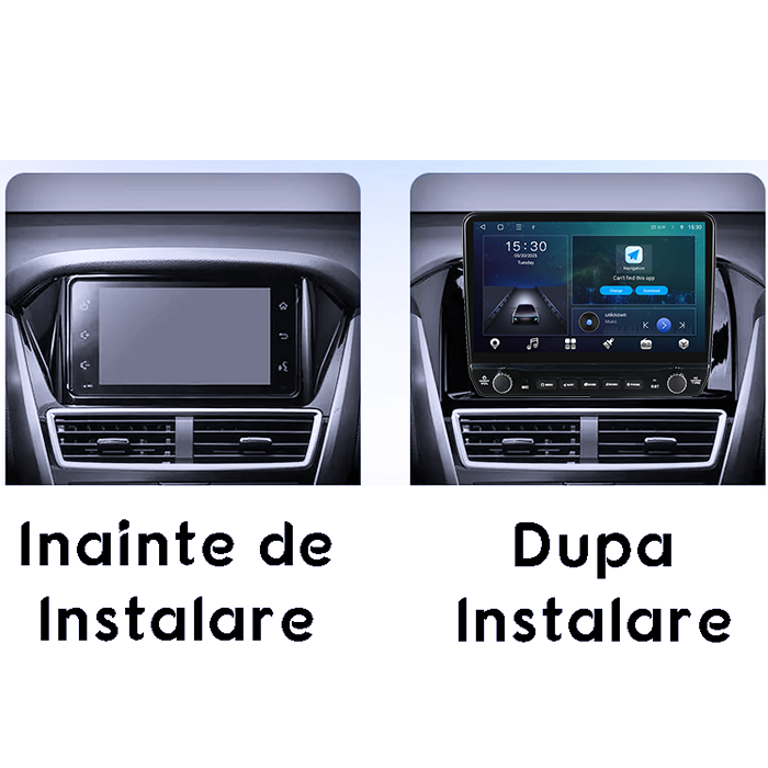 Navigatie dedicata Mitsubishi Eclipse Tesla cu butoane rotative model 2024, 4GB RAM 64GB ROM, Procesor Quadcore, Android 14, Display QLED 10", DSP, Carplay&Android Auto [7]