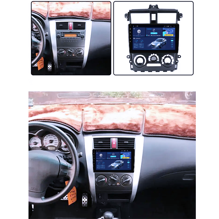 Navigatie dedicata Mitsubishi Colt Plus 2007-2012, 4GB RAM 64GB ROM, Octacore, Android 14, Display QLED 1K 9", Carplay&Android Auto, SIM 4G, Ventilator Activ [5]