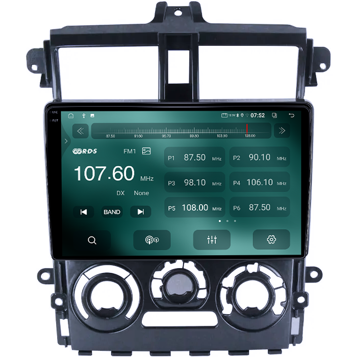 Navigatie dedicata Mitsubishi Colt Plus 2007-2012, 4GB RAM 64GB ROM, Quad Core, Display 9" QLED 1K, Carplay, Android 14, Bluetooth, Magazin Play, Suport Camere AHD [3]