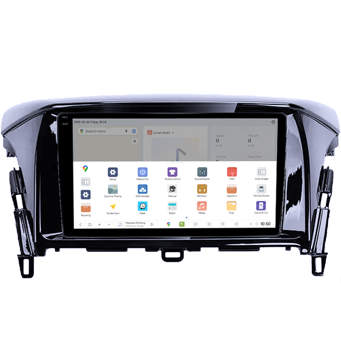 Navigatie dedicata Mitsubishi Eclipse 2017+, DUDU3, 4GB RAM 64GB ROM, Octacore, Platforma 8581, Android, Display QLED 10", DSP, Carplay&AndroidAuto [3]
