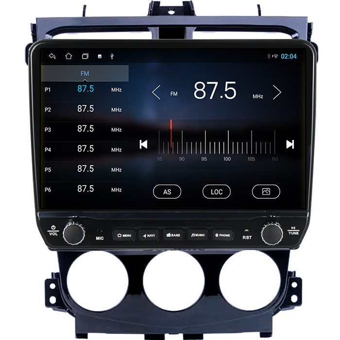Navigatie dedicata Mitsubishi colt 2013 Tesla cu butoane rotative model 2024, 4GB RAM 64GB ROM, Procesor Quadcore, Android 14, Display QLED 10", DSP, Carplay&Android Auto [3]
