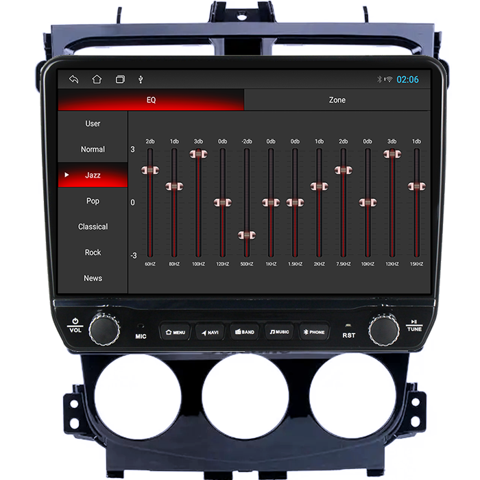 Navigatie dedicata Mitsubishi colt 2013 Tesla cu butoane rotative model 2024, 4GB RAM 64GB ROM, Procesor Quadcore, Android 14, Display QLED 10", DSP, Carplay&Android Auto [2]