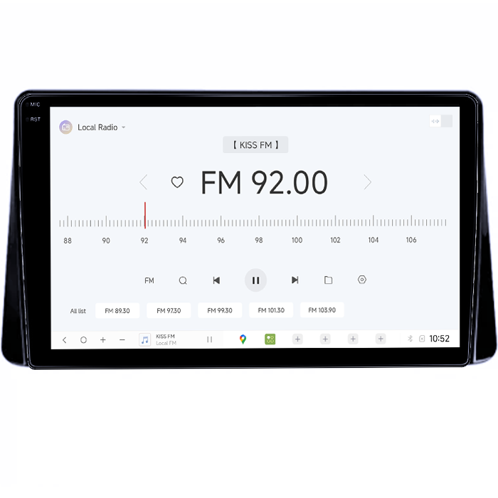 Navigatie dedicata Mitsubishi Eclipse Cross 2018-2019, DUDU3, 4GB RAM 64GB ROM, Octacore, Platforma 8581, Android, Display QLED 10", DSP, Carplay&AndroidAuto [4]