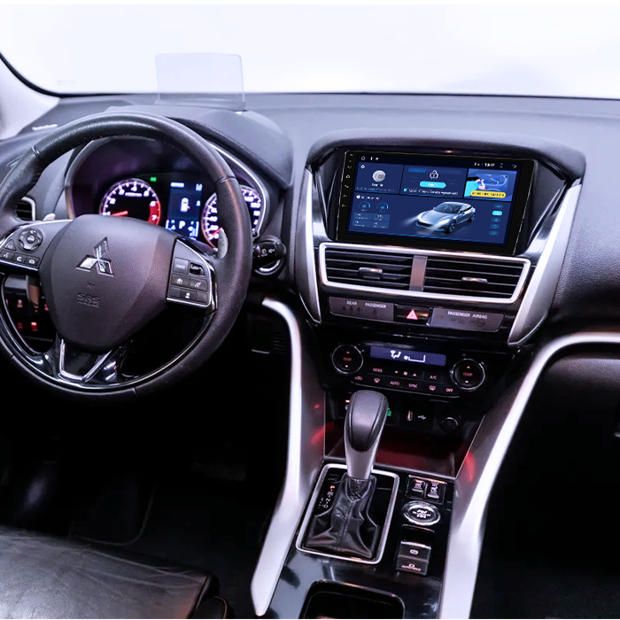 Navigatie dedicata Mitsubishi Eclipse Cross 2018-2019, DUDU3, 4GB RAM 64GB ROM, Octacore, Platforma 8581, Android, Display QLED 10", DSP, Carplay&AndroidAuto [6]