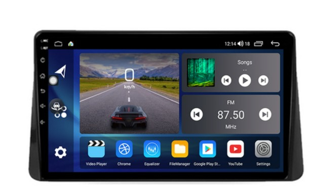Navigatie dedicata Mitsubishi Eclipse Cross 2018-2019, 4GB RAM 32GB ROM, Octacore, Android 14, Display QLED 10", DSP, Carplay&Android Auto, SIM 4G, Bluetooth, Ventilator Activ [5]
