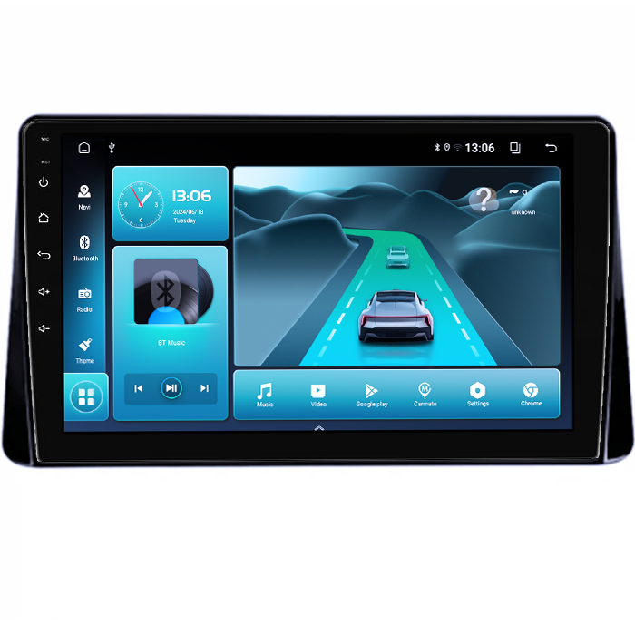 Navigatie dedicata Mitsubishi Eclipse Cross 2018-2019, 4GB RAM 64GB ROM, Quadcore, Android 14, Display QLED  9", DSP, Carplay&Android Auto, Suport camere AHD [4]