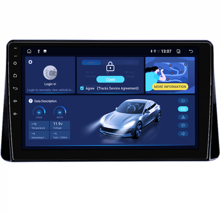 Navigatie dedicata Mitsubishi Eclipse Cross 2018-2019, 4GB RAM 64GB ROM, Quadcore, Android 14, Display QLED  9", DSP, Carplay&Android Auto, Suport camere AHD [2]