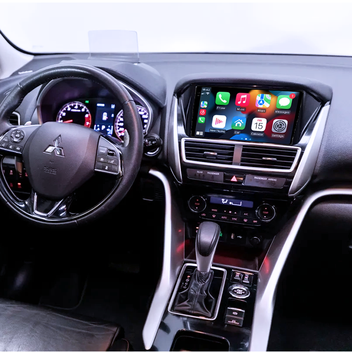 Navigatie dedicata Mitsubishi Eclipse Cross 2018-2019, 8GB RAM 128GB ROM, Octacore, Platforma 7862, Android 14, Display QLED 9" 2K, Suporta camera 360", DSP, Carplay& [2]