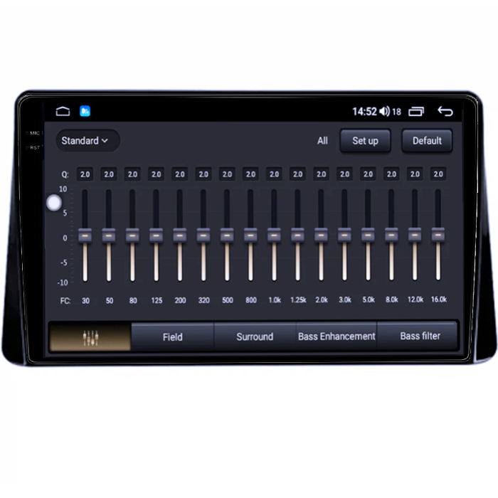 Navigatie dedicata Mitsubishi Eclipse Cross 2018-2019, 8GB RAM 128GB ROM, Octacore, Platforma 7862, Android 14, Display QLED 9" 2K, Suporta camera 360", DSP, Carplay& [3]