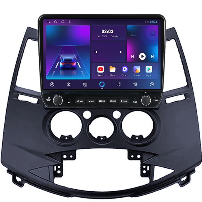 Navigatie dedicata Mitsubishi Grandis 2003-2011 Tesla cu butoane rotative model 2024, 4GB RAM 64GB ROM, Procesor Quadcore, Android 14, Display QLED 10", DSP, Carplay&Android Auto [5]