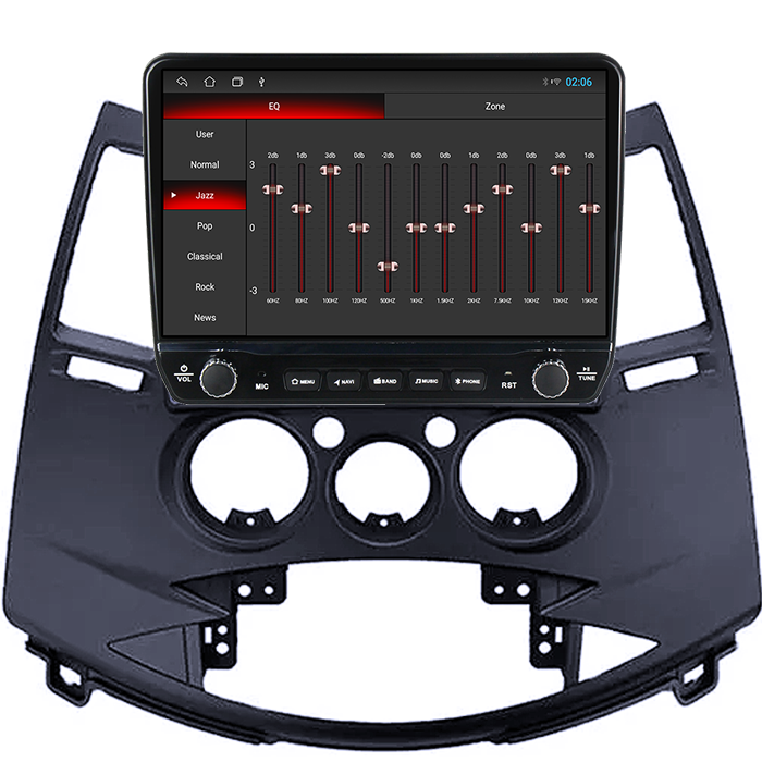 Navigatie dedicata Mitsubishi Grandis 2003-2011 Tesla cu butoane rotative model 2024, 4GB RAM 64GB ROM, Procesor Quadcore, Android 14, Display QLED 10", DSP, Carplay&Android Auto [2]