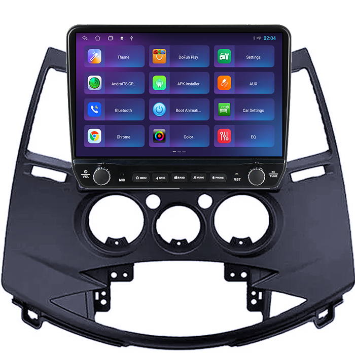 Navigatie dedicata Mitsubishi Grandis 2003-2011 Tesla cu butoane rotative model 2024, 4GB RAM 64GB ROM, Procesor Quadcore, Android 14, Display QLED 10", DSP, Carplay&Android Auto [4]