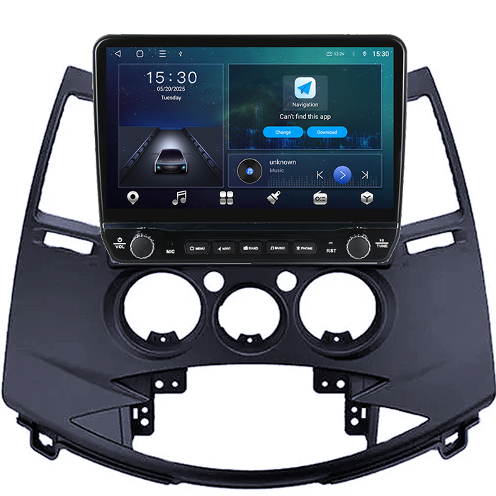 Navigatie dedicata Mitsubishi Grandis 2003-2011 Tesla cu butoane rotative model 2024, 4GB RAM 64GB ROM, Procesor Quadcore, Android 14, Display QLED 10", DSP, Carplay&Android Auto [6]