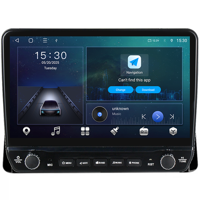 Navigatie dedicata Mitsubishi Eclipse Cross 2018-2019 Tesla cu butoane rotative model 2024, 4GB RAM 64GB ROM, Procesor Quadcore, Android 14, Display QLED 10", DSP, Carplay&Android Auto [6]