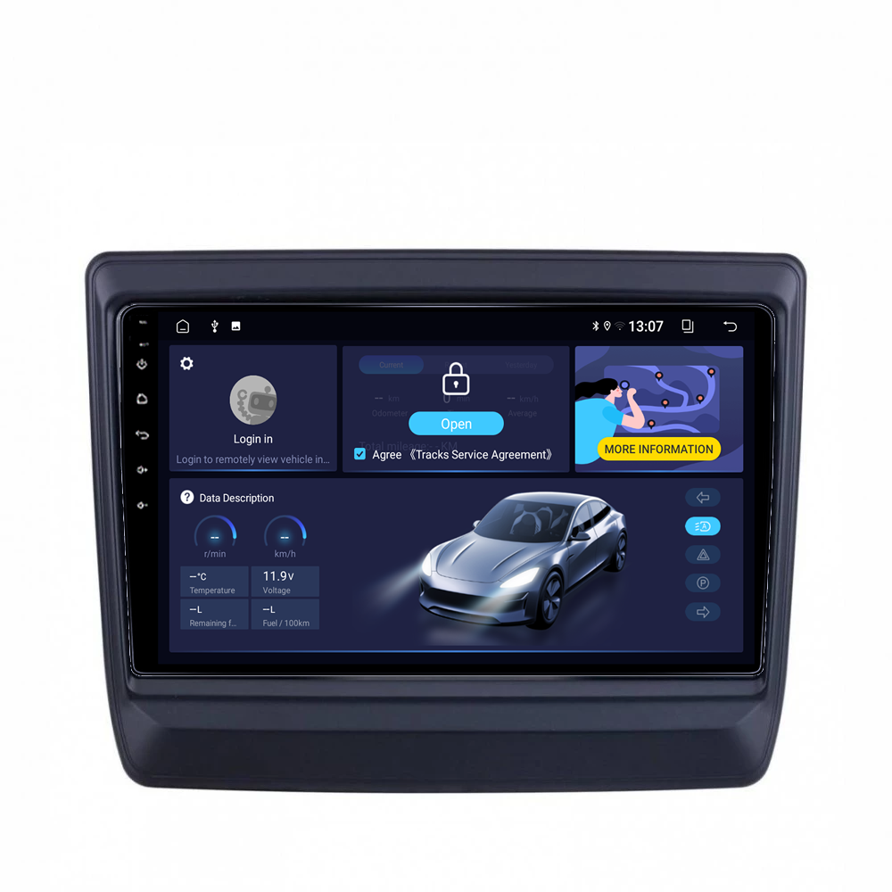 Navigatie dedicata Isuzu D-Max 2020, 4GB RAM 32GB ROM, Octacore, Android 14, Display QLED  9", DSP, Carplay&Android Auto, SIM 4G, Bluetooth, Ventilator Activ [2]