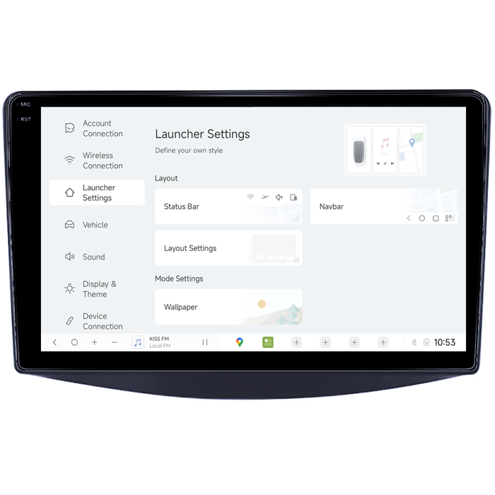 Navigatie dedicata Mitsubishi Grandis 2003-2011 V2, DUDU3, 4GB RAM 64GB ROM, Octacore, Platforma 8581, Android, Display QLED 10", DSP, Carplay&AndroidAuto [5]