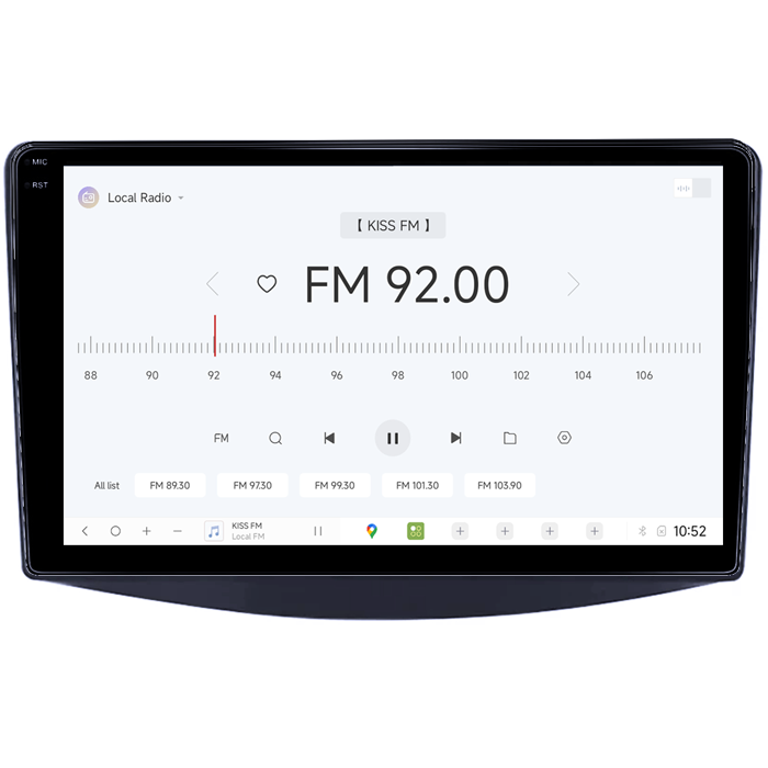 Navigatie dedicata Mitsubishi Grandis 2003-2011 V2, DUDU3, 4GB RAM 64GB ROM, Octacore, Platforma 8581, Android, Display QLED 10", DSP, Carplay&AndroidAuto [4]