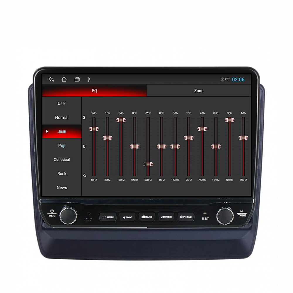 Navigatie dedicata Isuzu D-Max 2020 Tesla Cu Butoane Rotative Model 2024, 4GB RAM 64GB ROM, Procesor Quadcore, Android 14, Display QLED 10", DSP, Carplay&AndroidAuto [5]