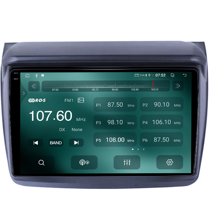 Navigatie dedicata Mitsubishi L200 2008-2016, 12GB RAM 256GB ROM, Android 14, Rezolutie 2K, Display QLED, 9", DSP, Carplay, Android Auto, Internet, Youtube, Waze, Wi Fi, USB [3]