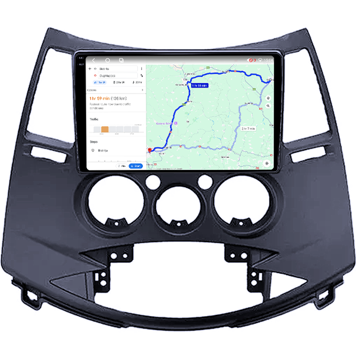 Navigatie dedicata Mitsubishi Grandis 2003-2011, 4GB RAM 64GB ROM, Octacore, Android 14, Display QLED 1K 9", Carplay&Android Auto, SIM 4G, Ventilator Activ [4]