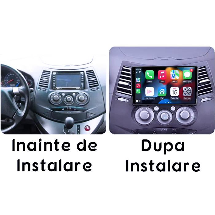 Navigatie dedicata Mitsubishi Grandis 2003-2011, 8GB RAM 128GB ROM, Octacore, Platforma 7862,Android 14, Display QLED 9", Suporta camera 360", DSP, Carpl [6]