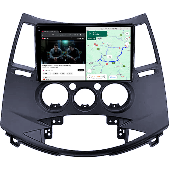 Navigatie dedicata Mitsubishi Grandis 2003-2011, 8GB RAM 128GB ROM, Octacore, Platforma TS18, Android 14, Display QLED 9", Suporta camera 360", DSP, Carplay&Android Auto, SIM 4G, Ventilator Activ [4]