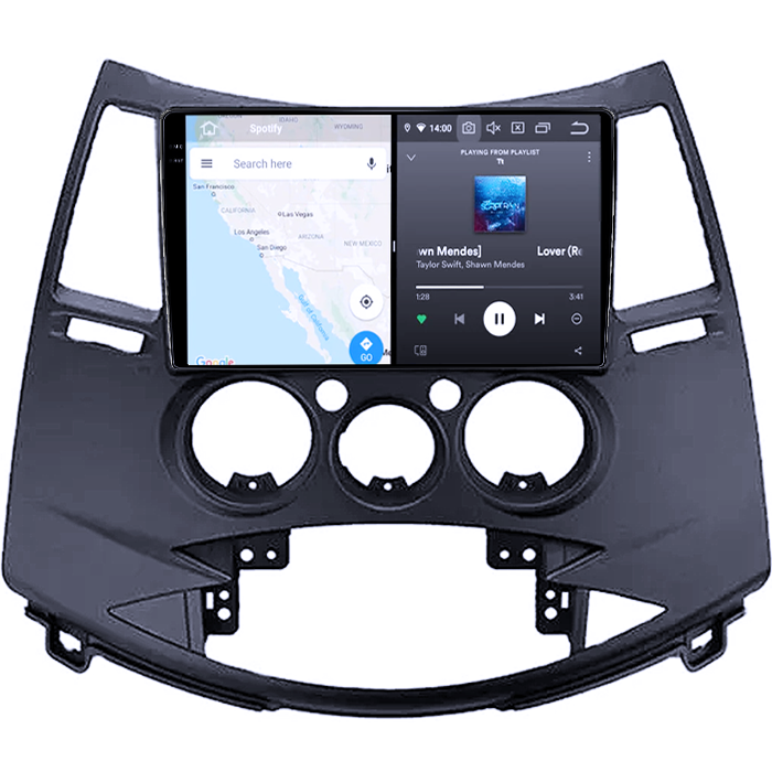 Navigatie dedicata Mitsubishi Grandis 2003-2011, 8GB RAM 128GB ROM, Octacore, Platforma 7862,Android 14, Display QLED 9", Suporta camera 360", DSP, Carpl [7]