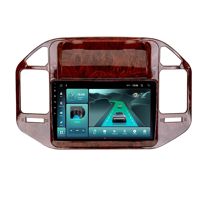 Navigatie dedicata Mitsubishi Pajero V73 V2, 8GB RAM 128GB ROM, Octacore, Platforma TS18, Android 14, Display QLED 9", Suporta camera 360", DSP, Carplay&AndroidAuto [4]