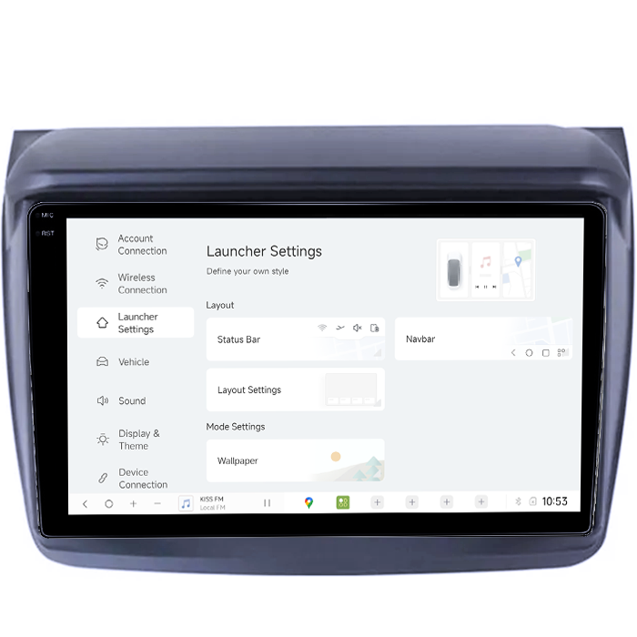 Navigatie dedicata Mitsubishi L200 2008-2016, DUDU3, 4GB RAM 64GB ROM, Octacore, Platforma 8581, Android, Display QLED 10", DSP, Carplay&AndroidAuto [5]
