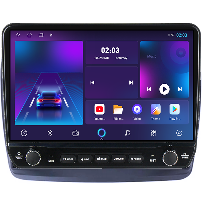 Navigatie dedicata Mitsubishi L200 2008-2016 Tesla cu butoane rotative model 2024, 4GB RAM 64GB ROM, Procesor Quadcore, Android 14, Display QLED 10", DSP, Carplay&Android Auto [5]