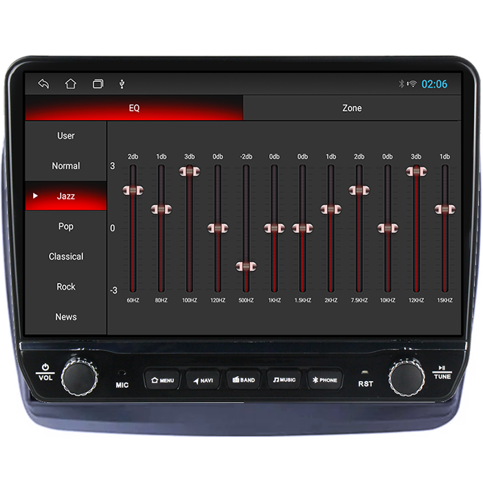 Navigatie dedicata Mitsubishi L200 2008-2016 Tesla cu butoane rotative model 2024, 4GB RAM 64GB ROM, Procesor Quadcore, Android 14, Display QLED 10", DSP, Carplay&Android Auto [2]