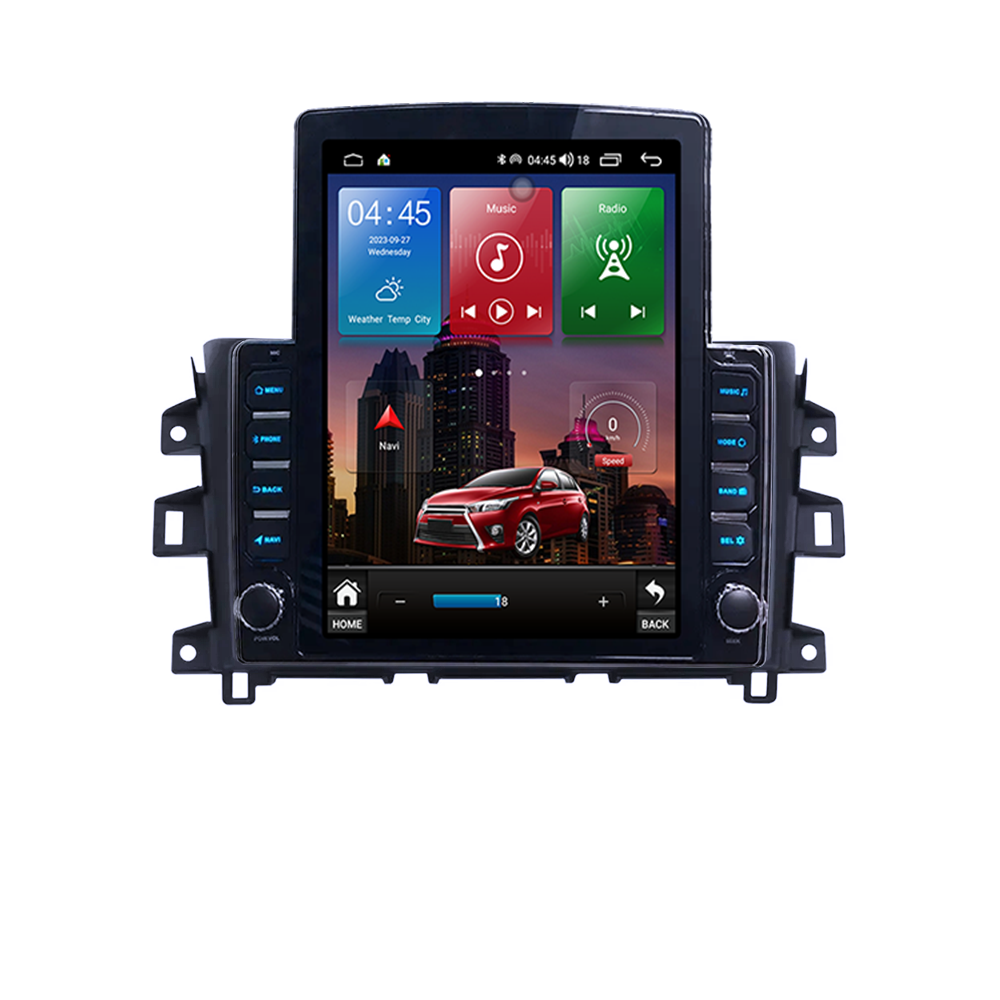 Navigatie dedicata Nissan Navara 2014-2016 Tesla Style, ANDROID 13, 9.7 inch , 8+128GB, Internet, Aplicatii, Waze, GPS [2]
